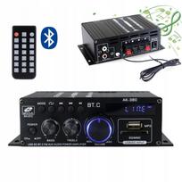Stereo stiprintuvas su Bluetooth, FM radiju, SD/USB, 2 kanalai