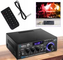 Bluetooth HiFi stereo stiprintuvas 2 kanalų, 1000 W