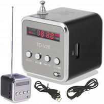 Nešiojama Bluetooth radija FM, USB, MP3, minijack