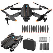 Dronas su S91 Wifi kamera, 3 baterijos, dėklas