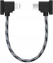 Nailoninis OTG laidas DJI Mavic Mini Pro Air Lightning–USB Type C 15 cm