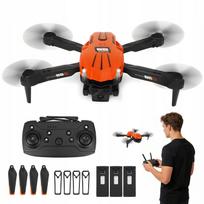 Dronas D88 su 2 WiFi HD kameromis, 3 baterijomis 500mAh 3,7V, valdomas nuotoliniu pultu