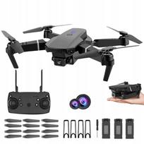 4K keturių rotorių dronas su moduline kamera, aukščio palaikymu ir headless režimu