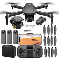 Dronas su kamera Hikari E88 GT, 2 kameros, 1800 mAh, 360° akrobatika
