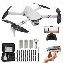 Dronas HD su dviem priekinėmis kameromis, kliūčių vengimo funkcija, WiFi, 3 akumuliatoriai, 6 ašių giroskopas