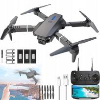 4K dronas su WiFi FPV kamera, gestų valdymu, tinkamas pradedantiesiems, pritaikytas skraidymui naktį