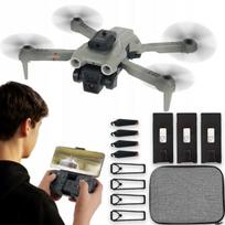 Pradedančiųjų dronas su kamera, nuotolinio valdymo pultu ir dėklu