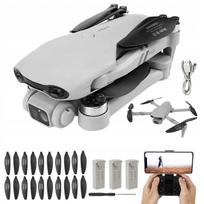 Dronas F10 su HD kamera, 1600mAh, sulankstomas, su pultu ir baterija