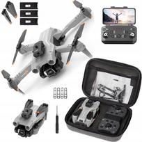Sulankstomas FPV 4K dronas su kliūčių vengimo funkcija ir baterijomis