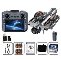 Dronas SHRC AE22 WiFi FPV su LCD ekranu, dviguba HD kamera, kliūčių vengimu
