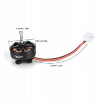 Variklis dronui BetaFPV 1103 W 11000KV_2S, bešepetėlinis, 1 vnt.