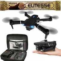 FPV dronas VIP SOLID su 4K WiFi kamera, juodas