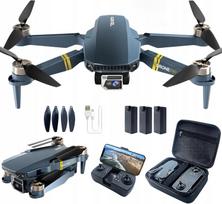 FPV dronas CHUBORY F89 su kamera, 1080P, WiFi, 3 akumuliatoriai, 84 min skrydžio laikas