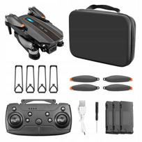 Sulankstomas FPV HD dronas su kamera, 3 baterijos 1800mAh, 100 m