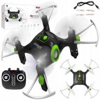 Mini dronas vaikams su LED šviestukais, atliekantis 3D triukus, valdomas nuotoliniu pultu