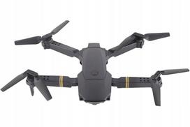 Sulankstomas dronas E58 4K su HD kamera ir LED apšvietimu