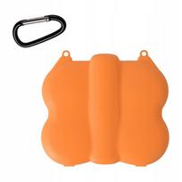 Mini dėklas DJI Neo 2 oranžinis su karabinu, plastikas, 124 g