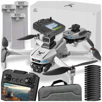 Dronas su kliūčių vengimo sistema, kamera, 3000 m nuotoliu, GPS, WiFi, bešepetiniais varikliais