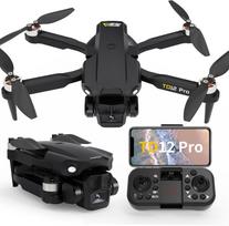 Mini dronas Toladrone TD12Pro su HD kamera, WiFi, bešepetiniais varikliais