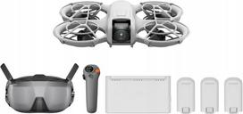 Dronas DJI Mini 4 Pro Fly More Combo su RC Motion 3, 4K UHD, 135g