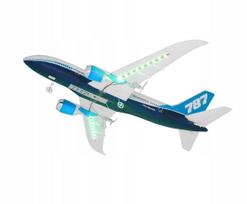 RC lėktuvas BOEING 787 3CH 2.4G su šviesomis