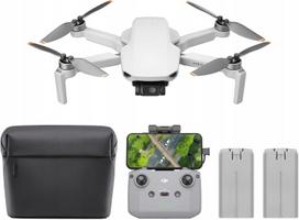 Dronas DJI Mini 4K su 4K kamera, GPS, 3 ašių stabilizatoriumi, C0, 31 min. skrydžio laikas
