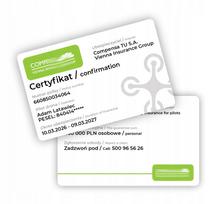 PVC kortelė - drono operatoriaus draudimas