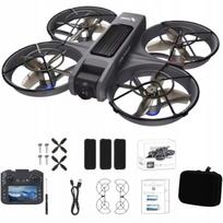 Sulankstomas dronas X226 su nuotoliniu valdymu, 4,5" ekranu, 3 baterijomis, headless režimu