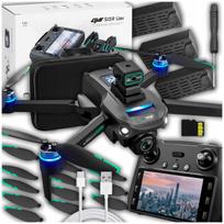 Dronas su kliūčių vengimo funkcija, GPS, WiFi, vaizdo kamera, 5000 m nuotolis, bešepetėliai varikliai