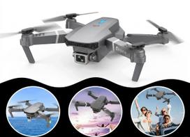 Sulankstomas dronas E88 Pro 4K su nuotoliniu valdymu, WiFi FPV, dėklas