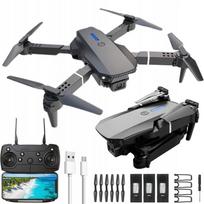 Dronas su 4K kamera, tiesiogine transliacija, pirštų valdymu ir 3D apvertimu, WiFi