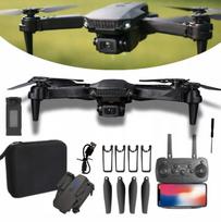 Sulankstomas dronas su WiFi kamera, FPV, 2.4GHz pultu ir dėklu