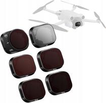 Filtrų rinkinys DJI Mini 3 Pro dronui: ND8, ND16, ND32, ND64, UV, CPL