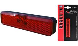 Galinis dviračio žibintas X-LIGHT XC-354, 50 mm, DC 6-48V, LED, e-dviračiams bagažinei