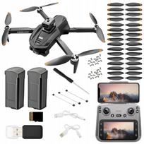 Dronas su kamera 8K, WiFi 5G, GPS, C0, valdymas nuotoliniu pultu, veikimo nuotolis 3000 m