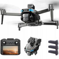 Dronas su kamera SG901 MAX GPS, kliūčių vengimas, 3 baterijos, 3800 mAh, headless