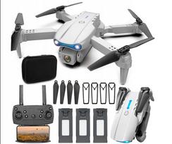 Nuotolinio valdymo dronas su WiFi kamera, 500 m, 3 baterijos, dėklas