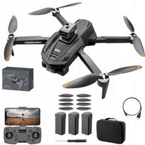 Dronas su kamera V168, GPS, 5G WiFi FPV, 3000 m, 3 baterijos