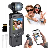 Veiksmo kamera 360° WiFi spalvotas ekranas 1080P 32GB slidinėjimui
