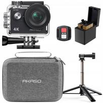 Sportinė kamera AKASO 4K 30FPS 20MP WiFi povandeninė EIS stabilizacija