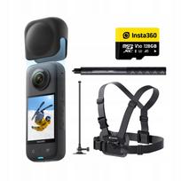 Veiksmo kamera INSTA360 X3 Snow, 360°, 5,7K, 72MP, stabilizacija, ekranas