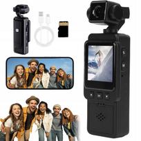 Veiksmo kamera 1080P su WiFi, 32GB kortele ir judesio aptikimu