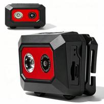 Sportinė kamera 1080P 3W LED galvai, raudona