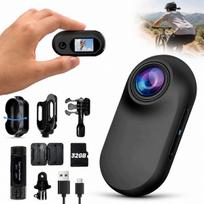 Mini sportinė kamera Full HD 1080P, atspari vandeniui, magnetinė