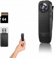 FHD 1080P slapta kamera su naktiniu matymu, IR, 64GB