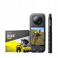 Dviračio kamera INSTA360 X3 360° 5,7K 72MP stabilizacija AI ekranas