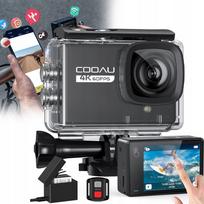 Sportinė vaizdo kamera COOAU CU-SPC05 4K 60FPS WiFi USB UHD su EIS