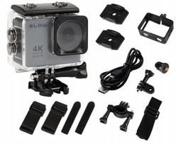 Sportinė kamera 4K Ultra HD WiFi, atspari vandeniui, 170° kampas, nuotolinio valdymo pultas, LCD