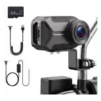 Motociklo kamera 1080P Full HD, kompaktiška, atspari vandeniui IP66