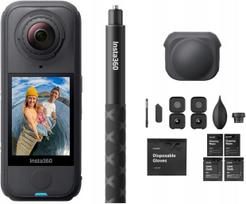 Veiksmo kamera Insta360 X4 Air 360 8K su objektyvais ir Invisible Stick